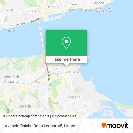Avenida Rainha Dona Leonor 45 map