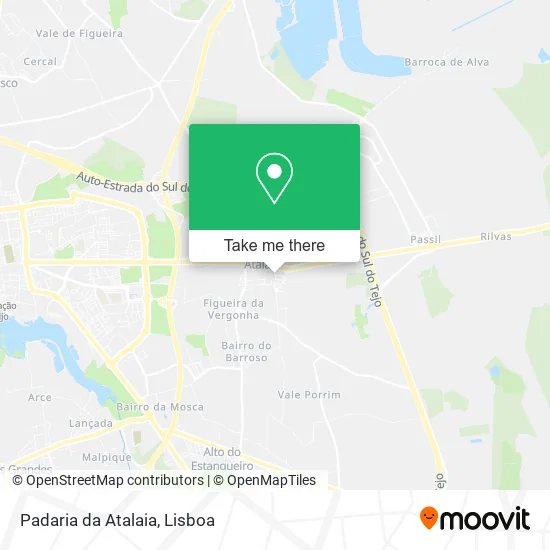 Padaria da Atalaia map