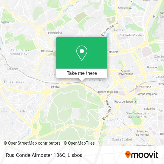 Rua Conde Almoster 106C map
