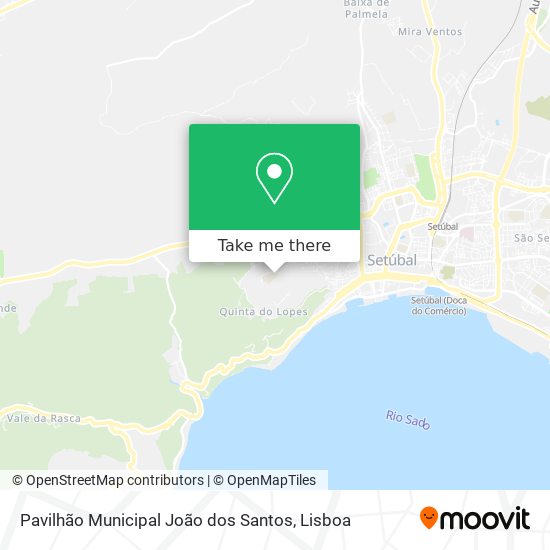 Pavilhão Municipal João dos Santos map