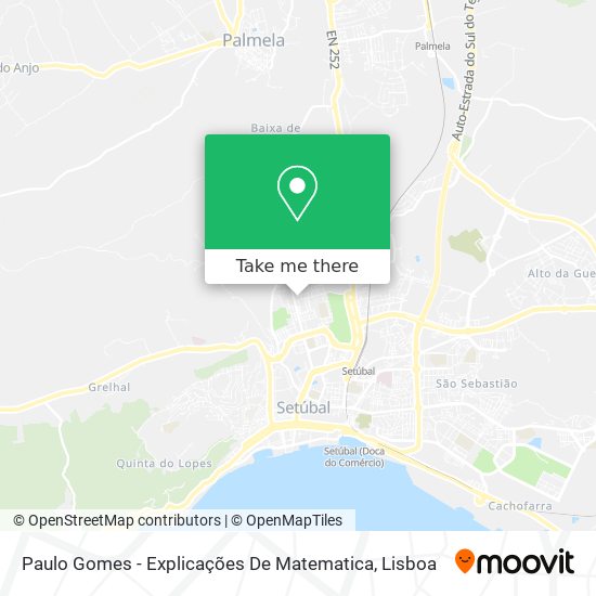Paulo Gomes - Explicações De Matematica mapa