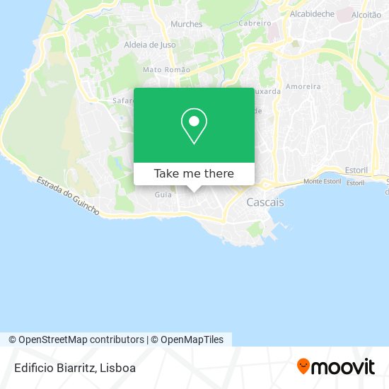 Edificio Biarritz map