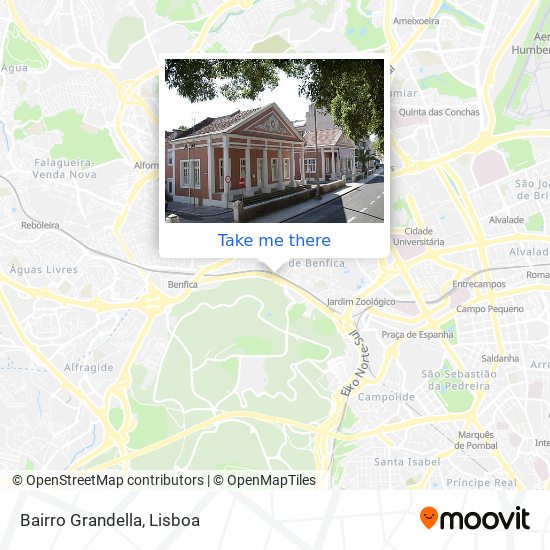 Bairro Grandella mapa