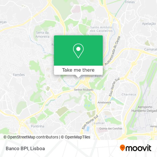 Banco BPI map