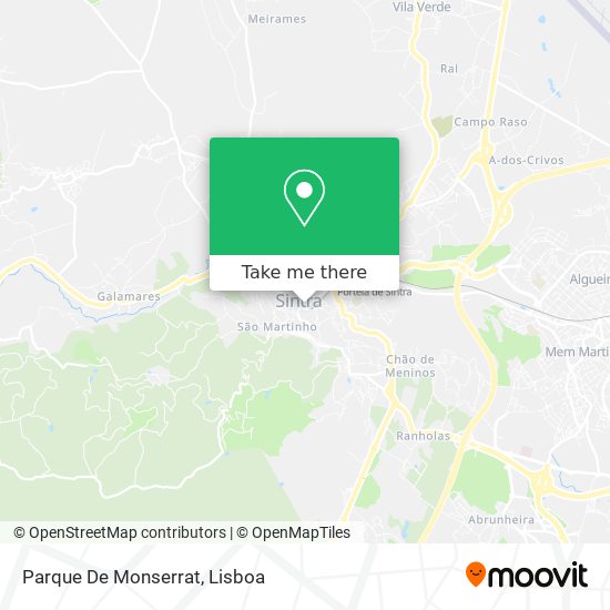 Parque De Monserrat mapa