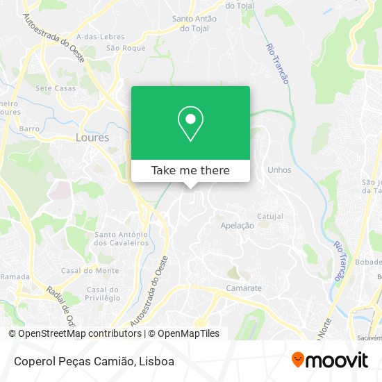 Coperol Peças Camião map