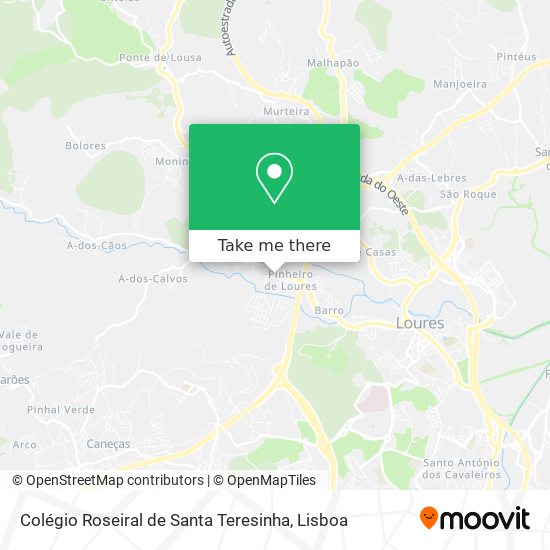 Colégio Roseiral de Santa Teresinha map