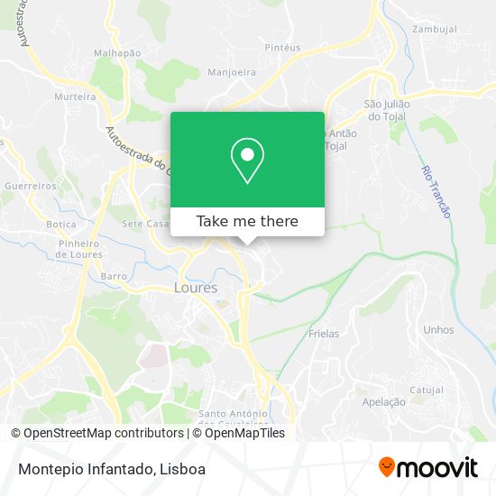 Montepio Infantado mapa