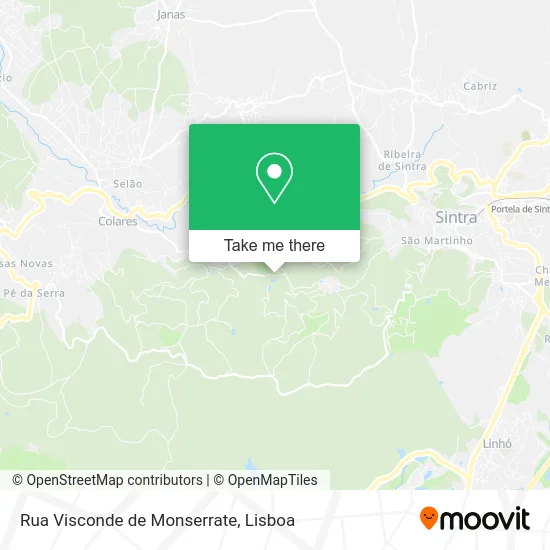 Rua Visconde de Monserrate map