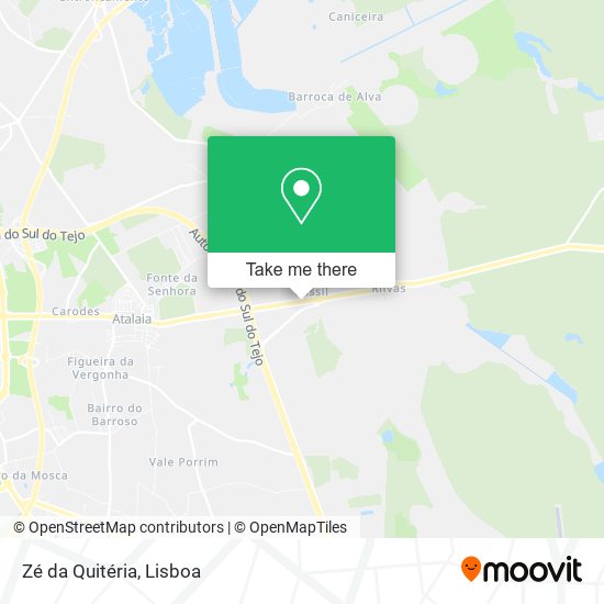 Zé da Quitéria mapa