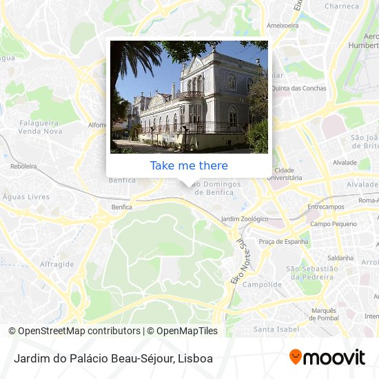 Jardim do Palácio Beau-Séjour map