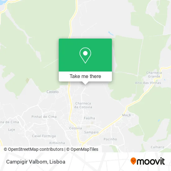 Campigir Valbom map