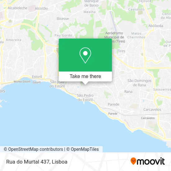 Rua do Murtal 437 map
