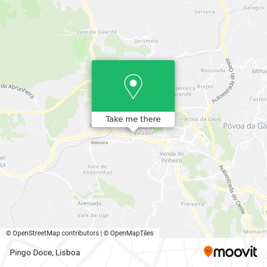 Pingo Doce map