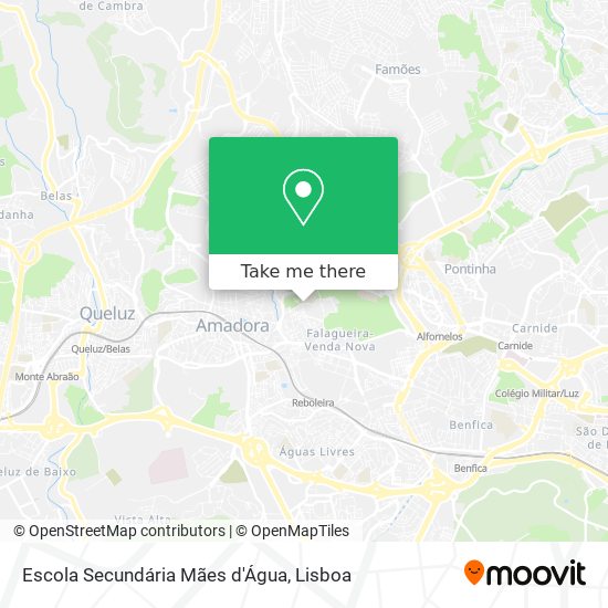 Escola Secundária Mães d'Água map