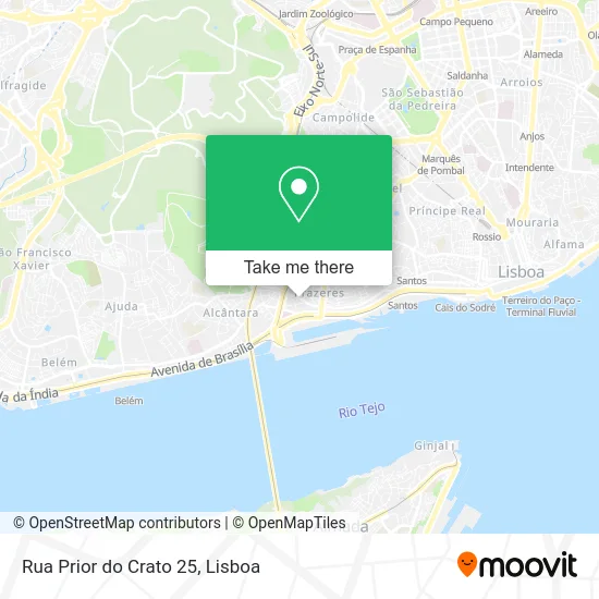 Rua Prior do Crato 25 map