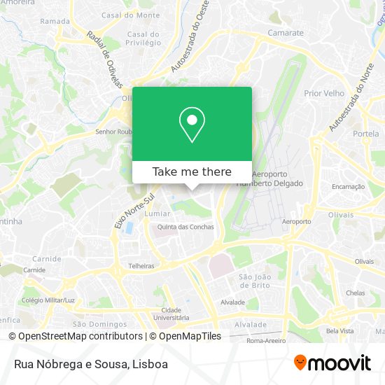 Rua Nóbrega e Sousa map