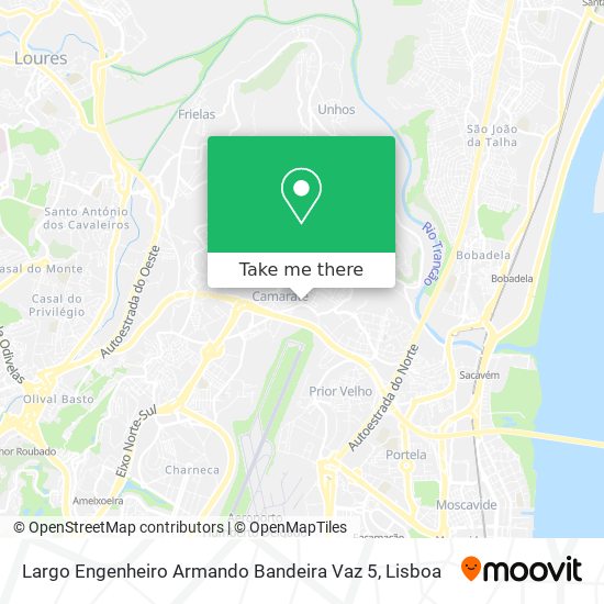 Largo Engenheiro Armando Bandeira Vaz 5 mapa