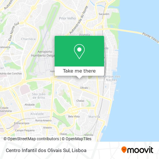 Centro Infantil dos Olivais Sul map