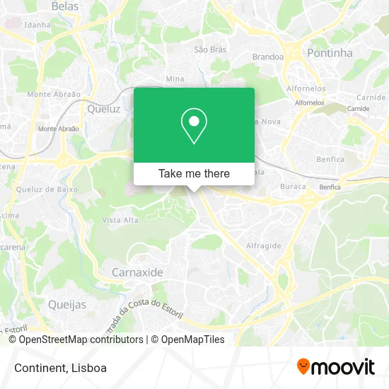 Continente map