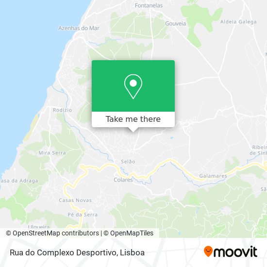 Rua do Complexo Desportivo map