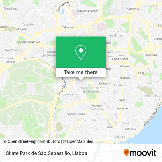 Skate Park de São Sebastião map