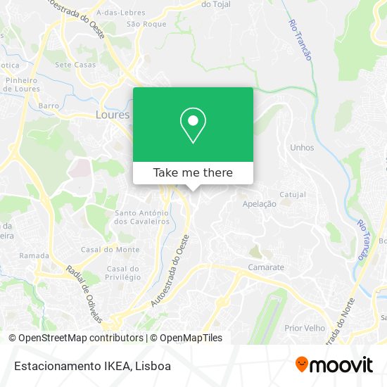 Estacionamento IKEA map