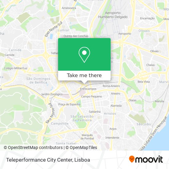 Teleperformance City Center mapa