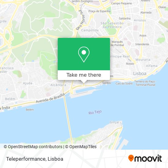 Teleperformance map