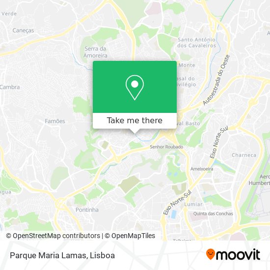 Parque Maria Lamas map