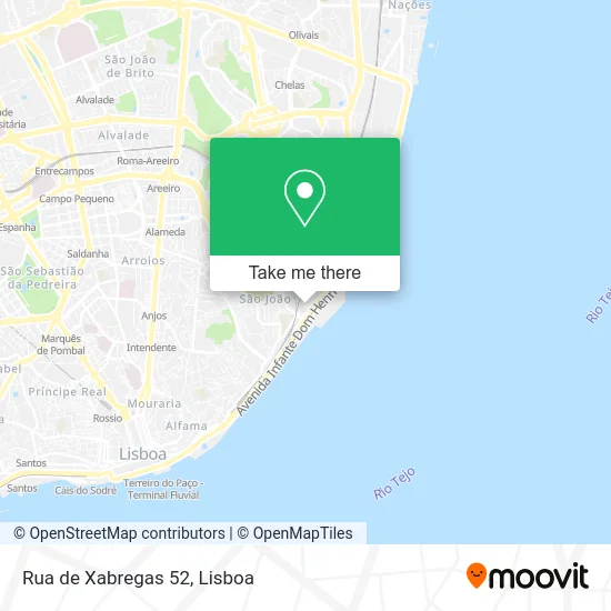 Rua de Xabregas 52 map