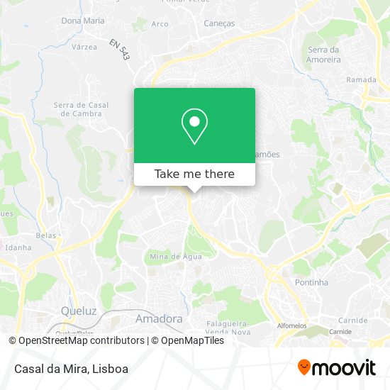 Casal da Mira mapa