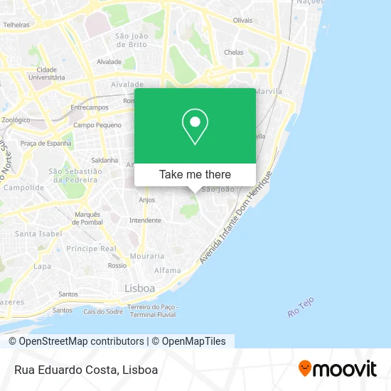 Rua Eduardo Costa map