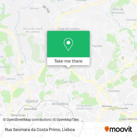 Rua Seomara da Costa Primo map