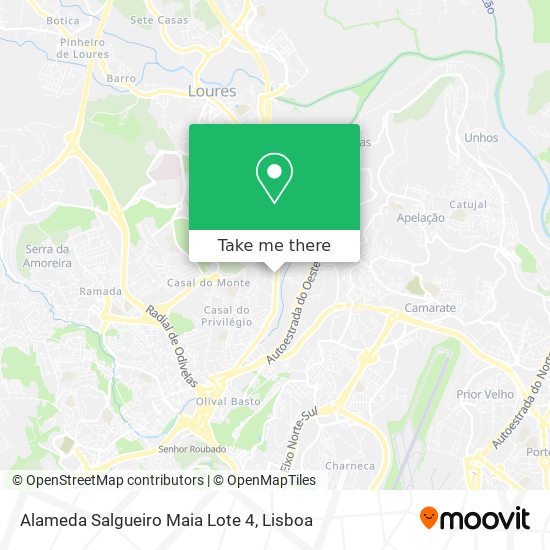 Alameda Salgueiro Maia Lote 4 map