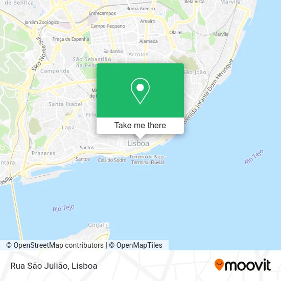 Rua São Julião map