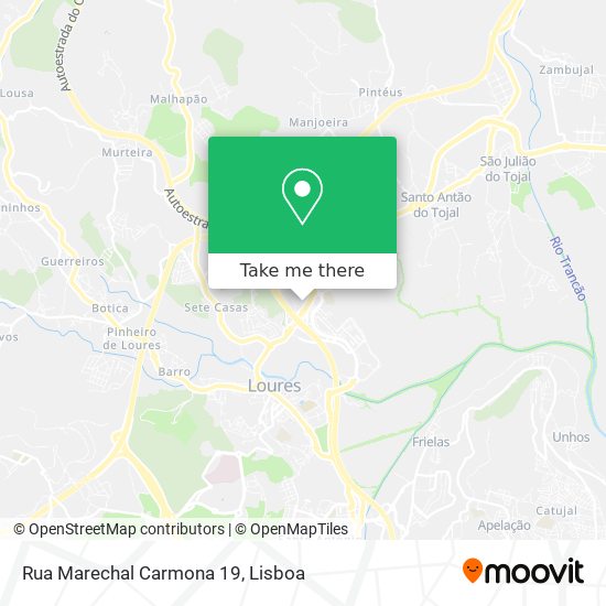 Rua Marechal Carmona 19 map