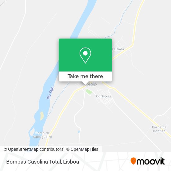 Bombas Gasolina Total mapa