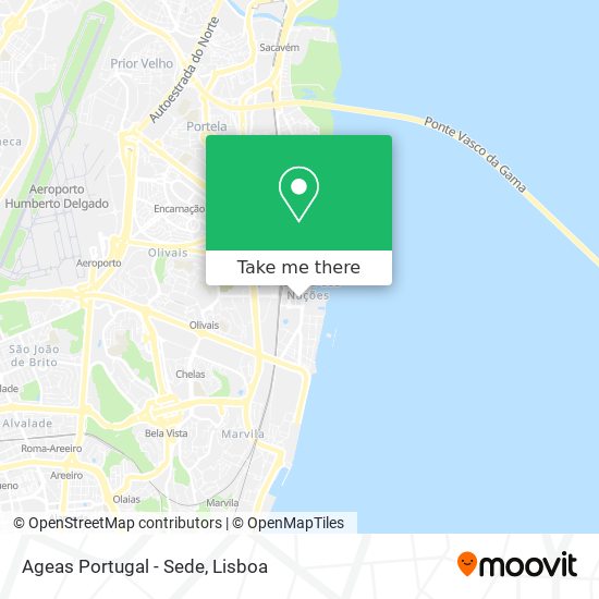 Ageas Portugal - Sede mapa