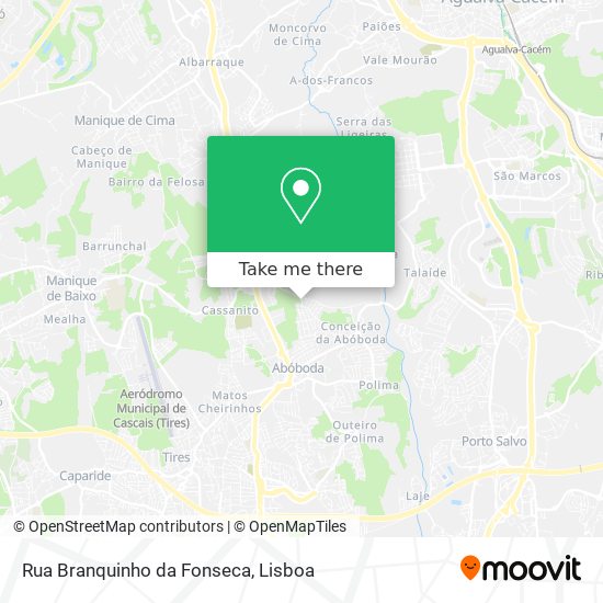 Rua Branquinho da Fonseca map