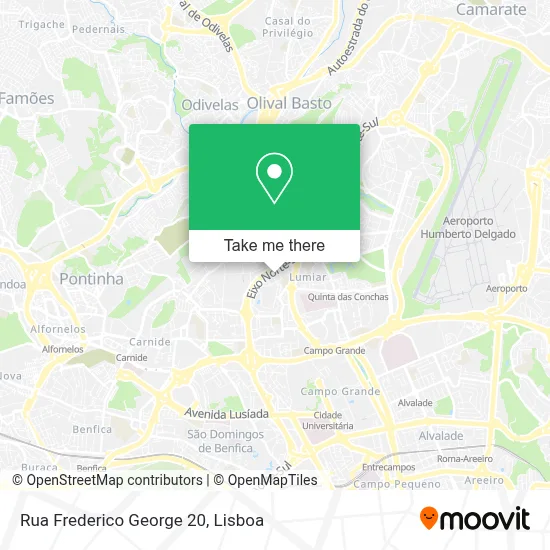 Rua Frederico George 20 map