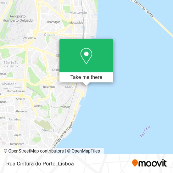 Rua Cintura do Porto map