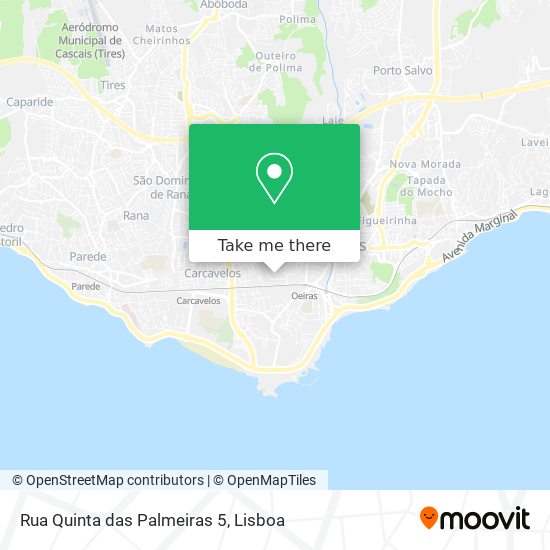 Rua Quinta das Palmeiras 5 map