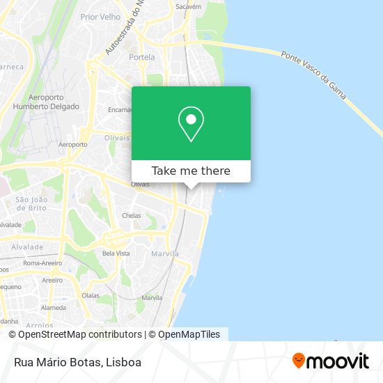 Rua Mário Botas map