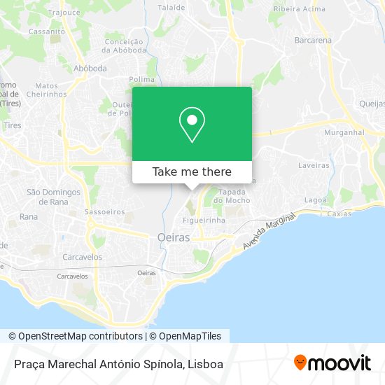 Praça Marechal António Spínola mapa