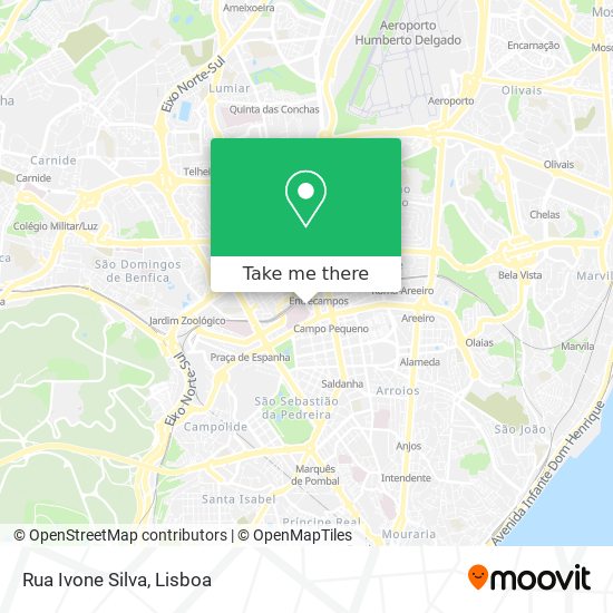 Rua Ivone Silva map