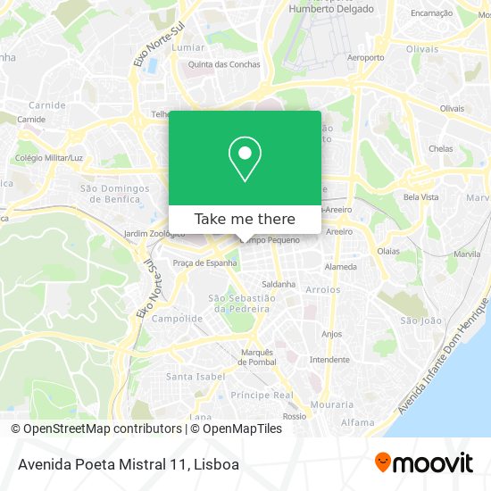Avenida Poeta Mistral 11 map