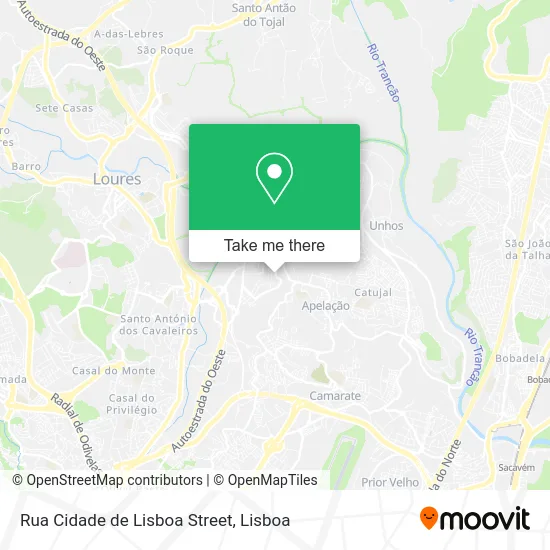 Rua Cidade de Lisboa map