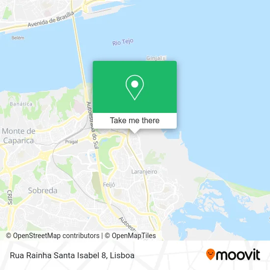 Rua Rainha Santa Isabel 8 map
