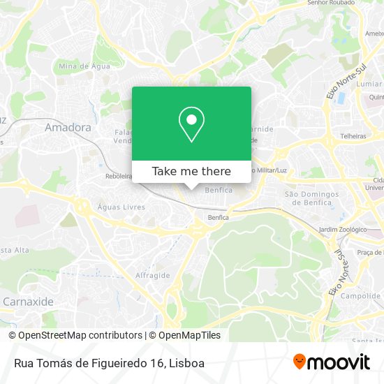 Rua Tomás de Figueiredo 16 map